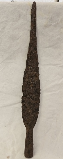 1,300 A.D. Lithuania - Viking 17" Iron (pole-shaft) Spear Head