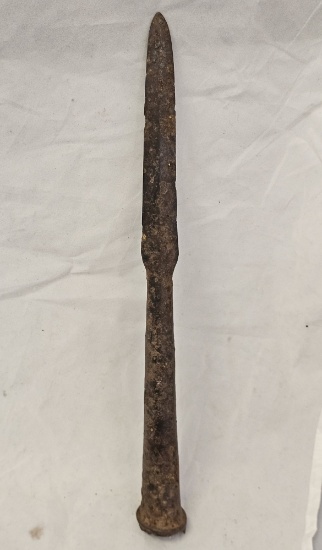 1,400-1,500 A.D. Romania - Saxon Iron (pole-shaft) Pike Spear Head