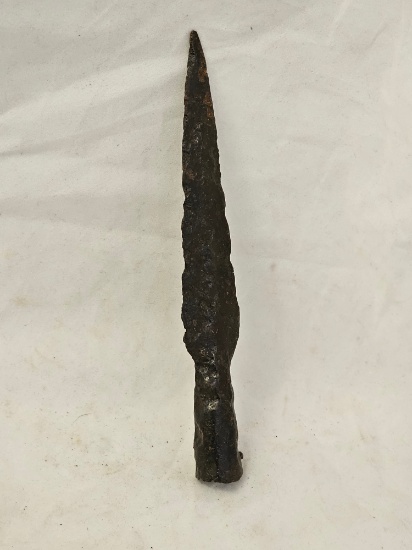 900 A.D. Denmark - Beaten Iron Javelin Head