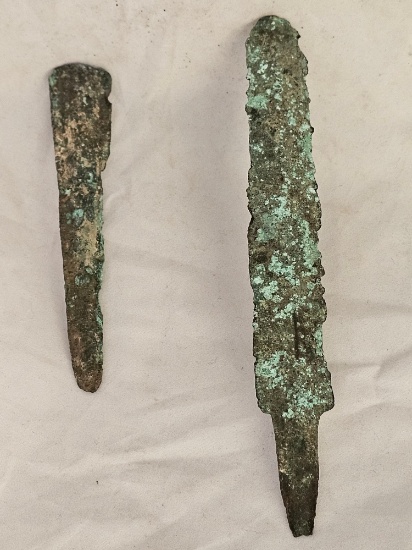 1,500 B.C. Italian Alps - Celtic Javelin Head & Knife