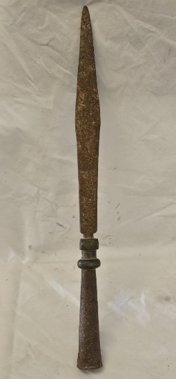 1,400 A.D. Switzerland - Bronze/Iron Spear Head/Pike