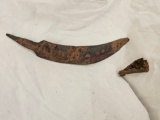 200 B.C. Northern Spain - Celt-Iberian Iron Falcata with Sheath Tip