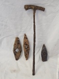 600-800 A.D. British (Anglo-Saxon) - Metal Smith Iron Tools