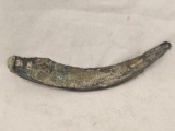 500 B.C. Roman - Bronze Curved Knife Blade