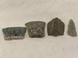 1,000 B.C. Battlefield in the Pyrenees - Bronze Broken Pieces - Spear Head, Javelin Tip, Ax Heads
