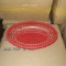 Red Oval Basket - New in the by Basic Ingredients