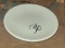 Coupe Plate by JCM, white