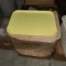 Plastic Lunch Tray, yellow