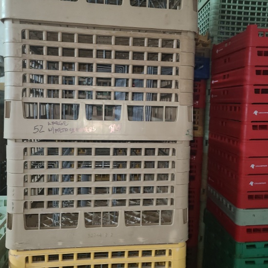 Large Dishwashing Handling Racks