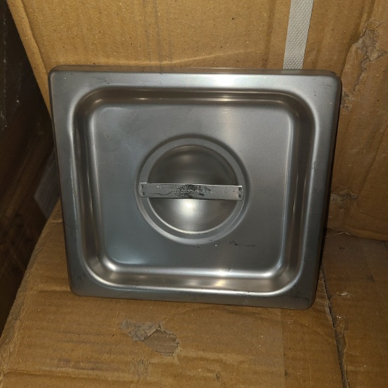stainless steel insert lid with handle - new