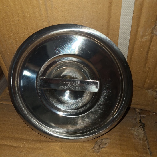 Durannare - 2 qt - 7902C - stainless steel lid with handle - new