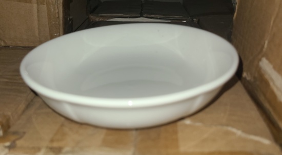 New white saucer by Acora