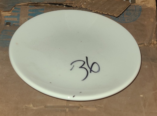 Coupe Plate by JCM, white
