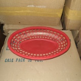 Red Oval Basket - New in the by Basic Ingredients