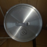 Stainless steel round lid with handle - new