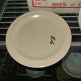 7.25 in. Tan Plate by Adcraft