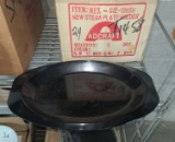 Steak plate holder by Adcraft, black #MEL-SIZ1385H