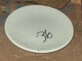 Coupe Plate by JCM, white