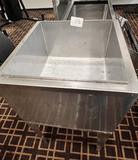24" X 20 S/S Ice Bin