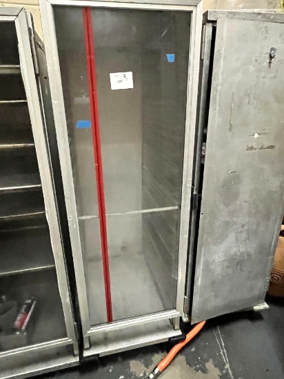 Sheet Pan Rack with Clear Plastic Door