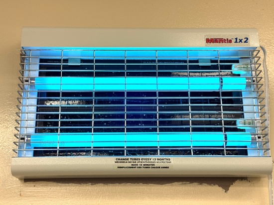 Wall mount bug zapper