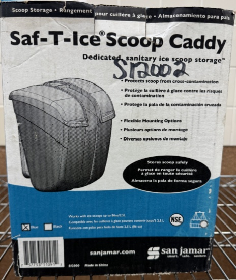 Safe T ice scoop caddy new inbox