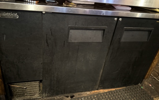 True 60 inch TBB-2  Refrigerated Back Bar