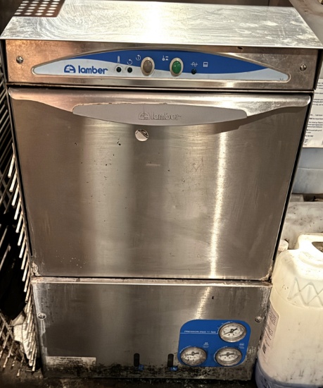 Lambert DSP-3 stainless steel bar Dishwasher with two racks