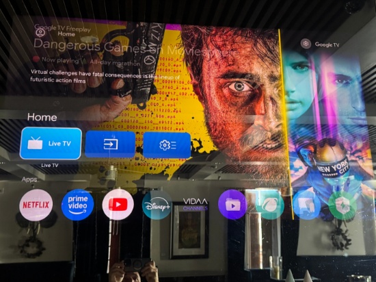 Hisense 55 in  Wall Mount Television