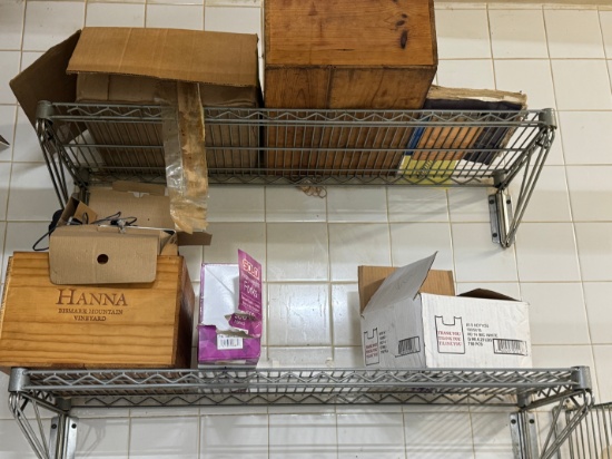 42Â Â inch Wall mount shelves