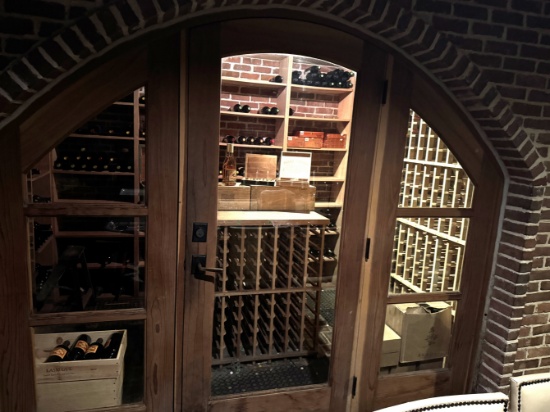 12ft x 8ft refrigerated Wine Cellar.  We are selling the cooling system, the Doorway and the Racking