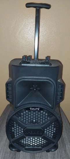 Tzumi Megabass LED Jobsite Speaker -7485