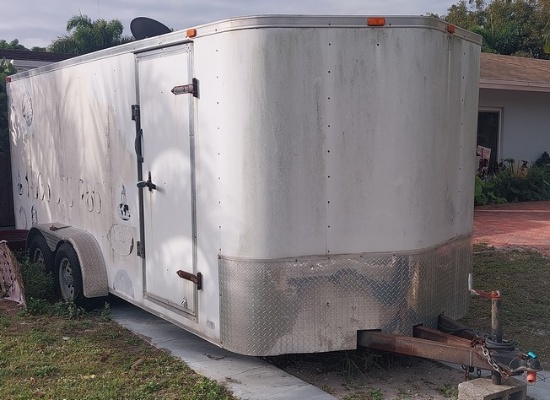Enclosed Trailer - Approx 18 ft -No title - Bill of sale only