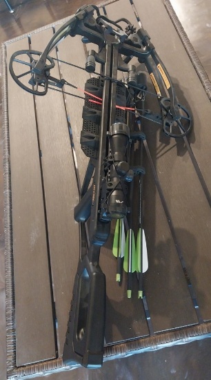 New Intense CD Cross  by Bear - 4x32 Scope with 4 Programmed Distance and self Pulley with 3 arrows,