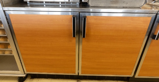 Duke 48" RUF-48 Two Door S/S Undercounter Freezer