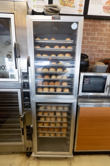 Lockwood CA72-RR18-R Full Height Storage Display Cabinet with Removable Pan Supports