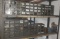 Metal storage Containers with contains - screws and more - shelf lot