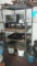 5 tier metal rack - 36x 36 x 36 in