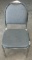 Stackable Metal and Cloth Chair