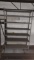 Grey metal shelf unit - various