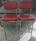 Chrome and Metal barstools