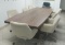 9 ft Conference Table with 6 vintage chairs - good condition
