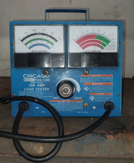 Chicago 500 AMP Load Tester