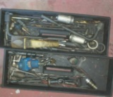 Contents of shelving - various