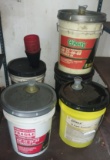 Hydraulic Oil - 5 gallons - open - various levels