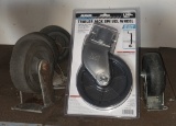Dolly replacement wheel and one Trailer Jack Swivel Wheel - New