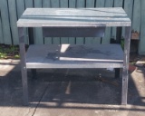 Stainless Steel Table with undershelf - 21 x 37 x 31.5