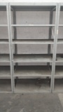 6 tier metal Shelf - 78 x 24 x 36 in