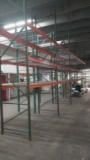 Pallet Racking - Per section with Grates - 16 ft x 42 in with 8 ft beams