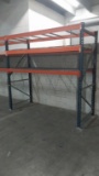 Pallet Racking - Per section - 8 ft x 42 in with 8 ft beams - with grates